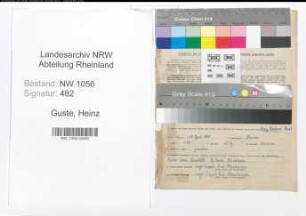 Entnazifizierung Heinz Gustke , geb. 14.04.1910 (Jurist)