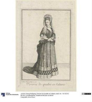 Femme de qualité en Sultane
