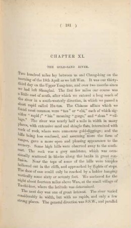 Chapter XI. The Gold-Sand River