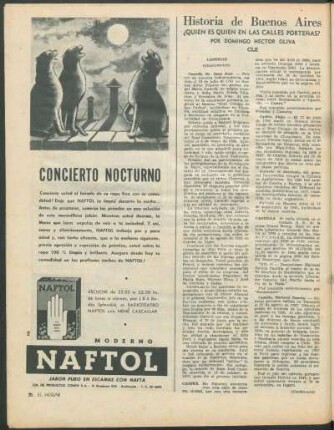 Historia de Buenos Aires : ¿Quién es quien en las calles porteñas?