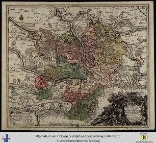 Novissima et accurata Tabula Geographica Principalis Praepositurae Ellevacensis ...