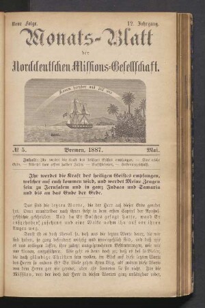N°. 5. 1887. Mai