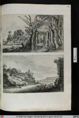 Eine Flusslandschaft