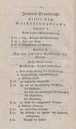 Erstes Buch. Verfassungsrecht