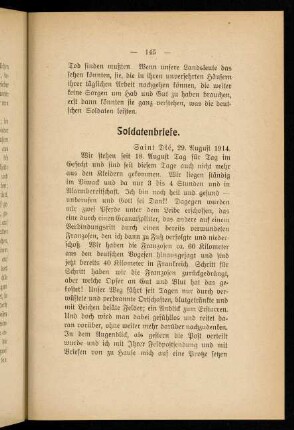 145-146, Soldatenbriefe