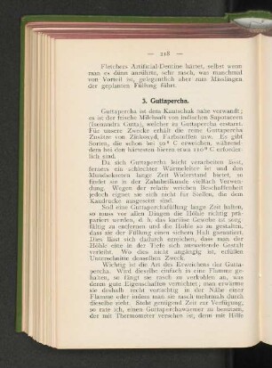 3. Guttapercha.
