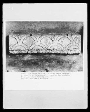 Fragment einer Reliefplatte
