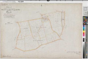 Westerkappeln (Westerkappeln), Zusammenlegung Hambüren-Handarpe, Urkarte II Flur 53