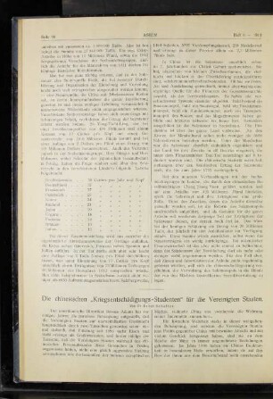 Die chinesischen "Kriegsentschädigungs-Studenten" für die Vereinigten Staaten.