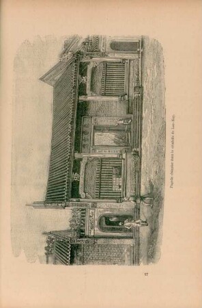 Pagode chinoise dans la citadelle de Lao-Kay