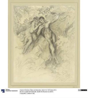 Satyr und Nymphe