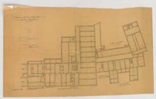 Thiersch, Friedrich von; München; Münchner - Kindl - Keller, Erweiterungsbau - Grundriss Keller