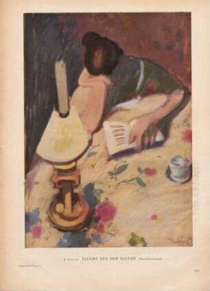 "Flucht aus dem Alltag (Pastellzeichnung)"