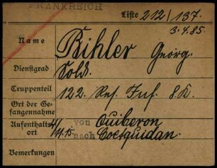 Bihler, Georg - Bihn, Karl