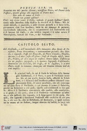 Capitolo sesto