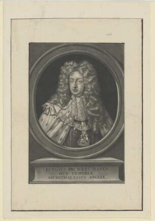 Bildnis des Prinz Georg von Dänemark