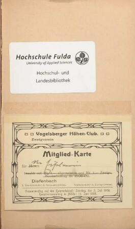 Mitgliedskarte