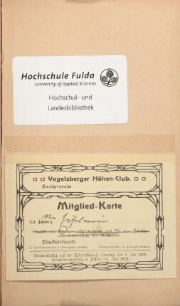 Mitgliedskarte
