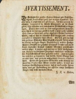 Avertissement