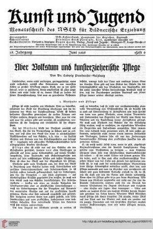 Heft 6 (Juni 1938)