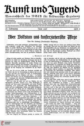 Heft 6 (Juni 1938)