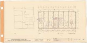 Engelhardt Hof, Berlin: Neubau Bauteil C (Wohnbau): Grundriss Obergeschoss 1:50