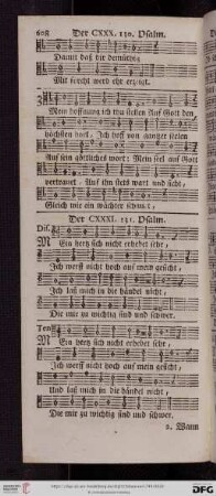 (Der CXXXI. 131. Psalm - Der CXL. 140. Psalm)
