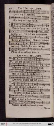 (Der CXXXI. 131. Psalm - Der CXL. 140. Psalm)