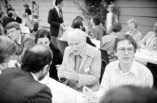 31. Tagung 1981 (29.6.-3.7.) Mediziner; Pressekonferenz: Francis Crick