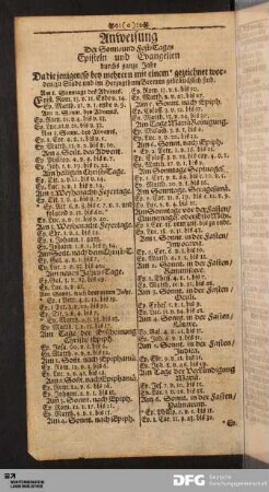 Anweisung Der Sonn-und Fest-Tages Episteln und Evangelien durchs ganze Jahr