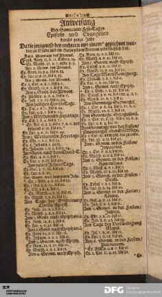 Anweisung Der Sonn-und Fest-Tages Episteln und Evangelien durchs ganze Jahr