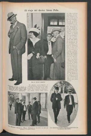 El viaje del doctor Sáenz Peña