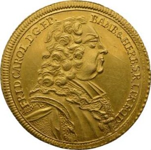 Münze, Karolin, 1736