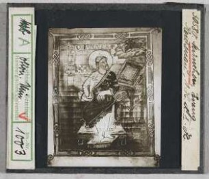 München, Bayerische Staatsbibliothek: Reichenau-Evangeliar, Evangelist Johannes