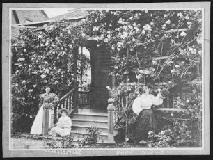 San Diego. Rose Covered Cottage at San Diego, Cal.