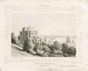 Schillers Landhaus. Neumühlen an der Elbe