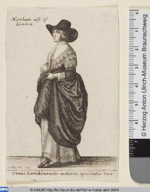 Frau eines Londoner Kaufmanns