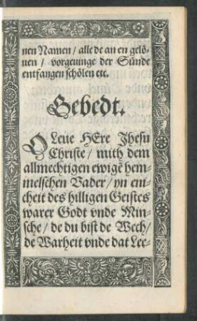 Gebedt.