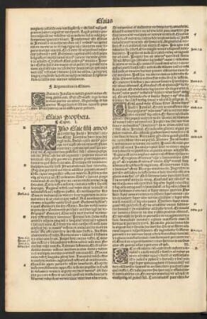 Esaias Propheta.