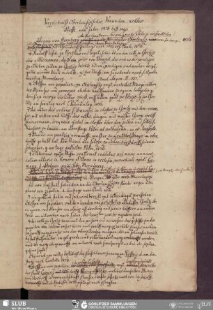 Verzeichniß Oberlausizischer Vrkunden, achtes Hefft, vom Jahre 1476 biß 1490