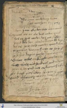 Handschriftliche Notizen