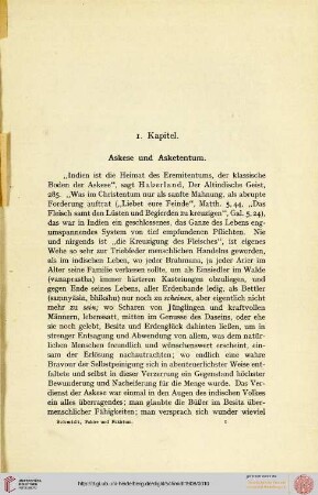 Askese und Asketentum
