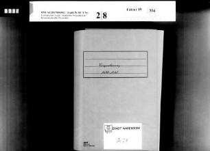 Einquartierung, insbesondere Quartiere der Garnison
