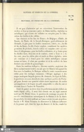 Matériel Et Produits De La Corderie
