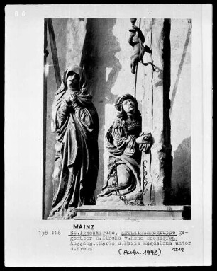 Maria Magdalena einer Kreuzigung