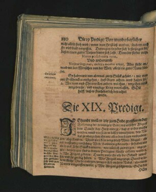 Die XIX. Predigt.