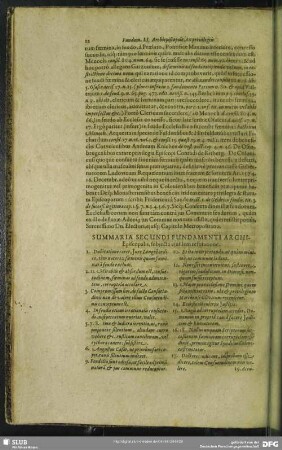 Summaria Secundi Fundamenti Archieposcopalis, subiecta eiusdem refutatione