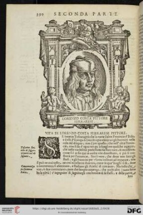 Vita di Lorenzo Costa ferrarese Pittore