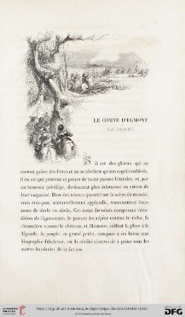 Le Comte d'Egmont et le Comte de Horn
