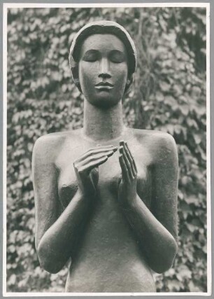 Assunta, Detail, 1919/21, Bronze